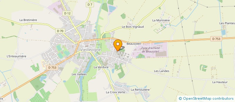 localisation de l'entreprise SCI L ATRIER DU VIEIL AITRE  VIEILLEVIGNE