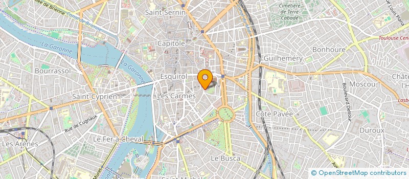 localisation de l'entreprise SCI L'AUBAC à TOULOUSE