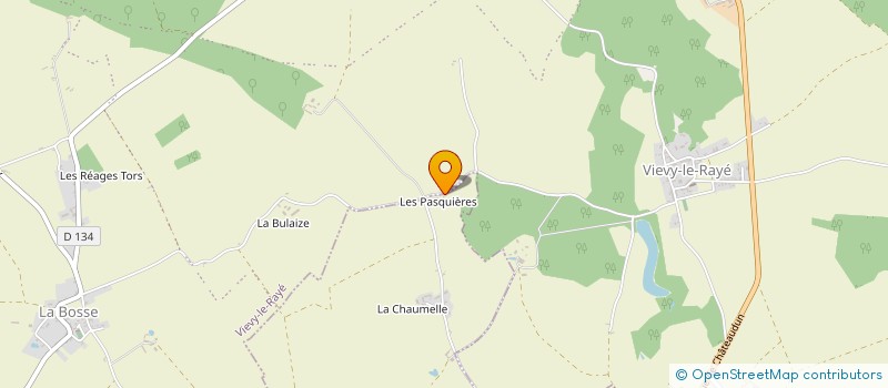 localisation de l'entreprise SCI L'AUBE  OUCQUES LA NOUVELLE