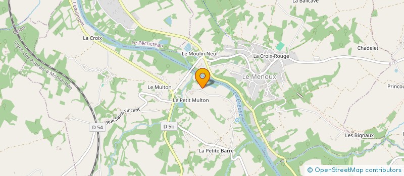 localisation de l'entreprise SCI L'AUBE MARIE à CEAULMONT