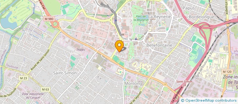 localisation de l'entreprise SCI L'AUBE NOUVELLE à TOULOUSE