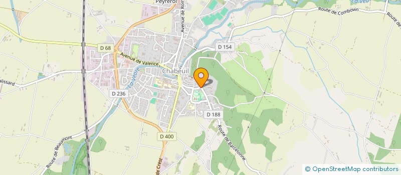 localisation de l'entreprise SCI L'AUBERGERIE à CHABEUIL