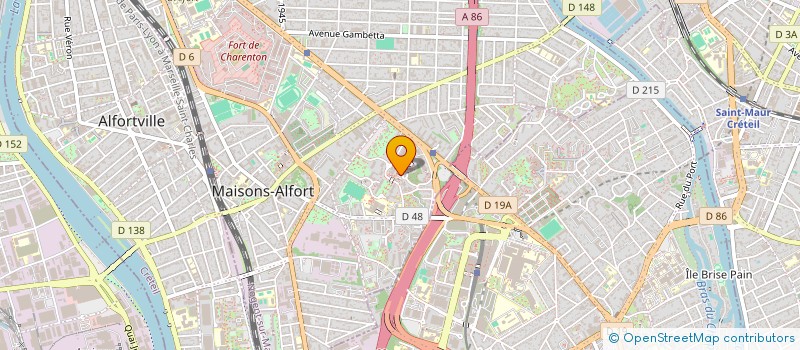 localisation de l'entreprise SCI L AUBRAC à MAISONS-ALFORT