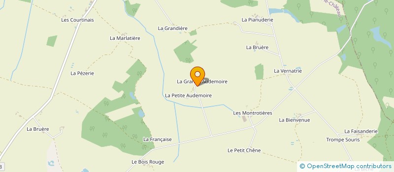 localisation de l'entreprise SCI L'AUDEMOIRE  BETZ-LE-CHATEAU