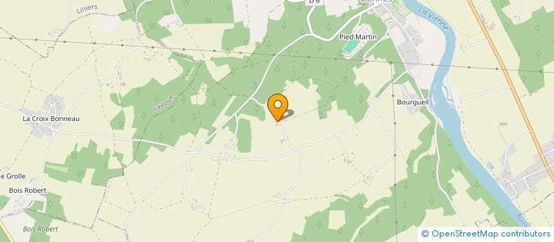 localisation de l'entreprise SCI L'AUDOUINE  CHAUVIGNY