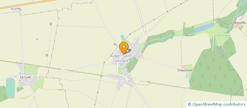 localisation de l'entreprise SCI L'AUGEROISE  AUGER-SAINT-VINCENT