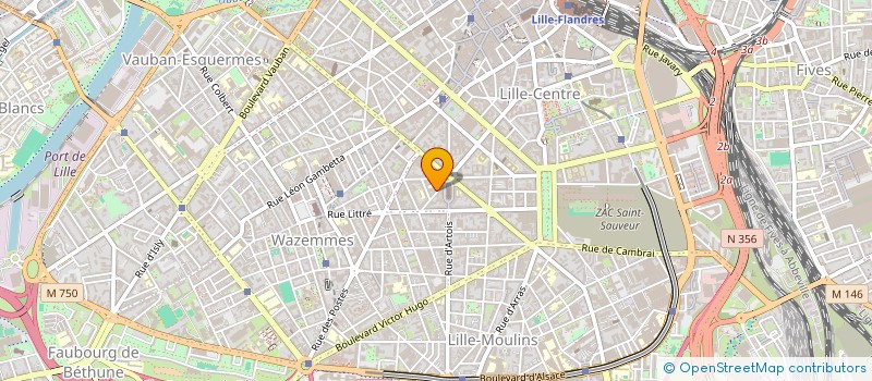 localisation de l'entreprise SCI L AUNELLE à LILLE