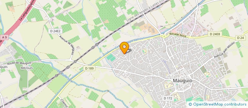 localisation de l'entreprise SCI L'AURORE  MAUGUIO