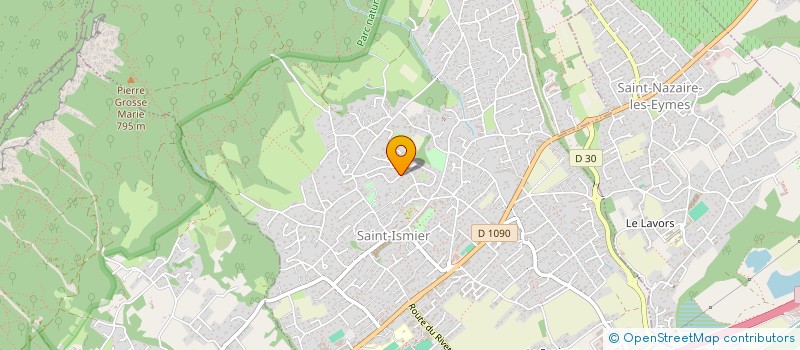 localisation de l'entreprise SCI L'AURORE à SAINT-ISMIER