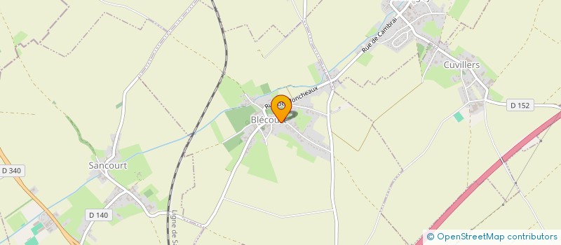 localisation de l'entreprise SCI L'AURORE à CAMBRAI