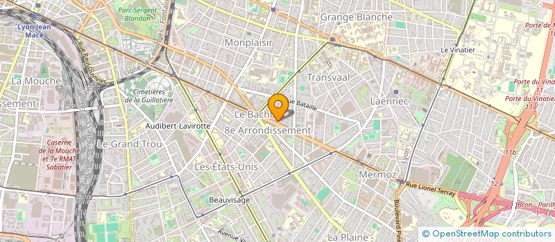 localisation de l'entreprise SCI L'AURORE DE ZOLA  LYON