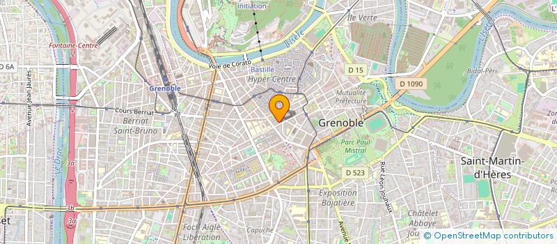 localisation de l'entreprise SCI L'AURORE I à GRENOBLE