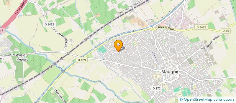 localisation de l'entreprise SCI L'AURORE II  MAUGUIO