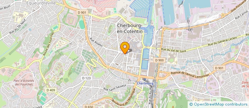 localisation de l'entreprise SCI L'AUTAN à CHERBOURG-EN-COTENTIN