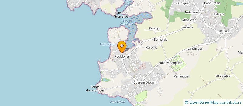 localisation de l'entreprise SCI L'AUTRE  TREGUNC