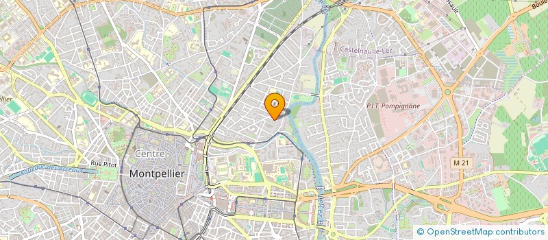 localisation de l'entreprise SCI L AUTRUCHE à MONTPELLIER