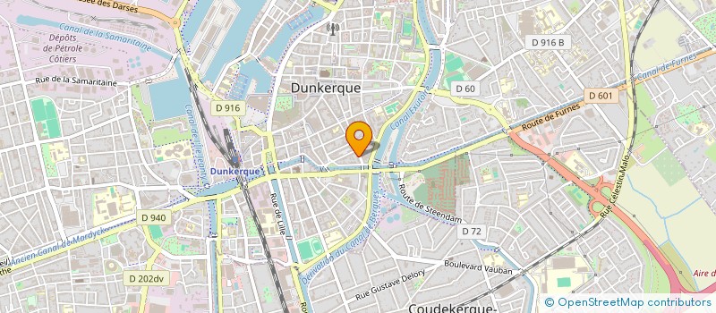 localisation de l'entreprise SCI L'AUVENT à DUNKERQUE