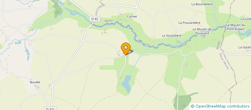 localisation de l'entreprise SCI L'AUXANCE  VASLES