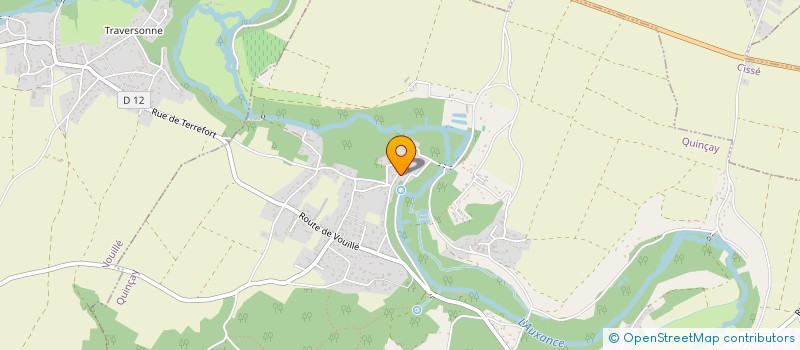 localisation de l'entreprise SCI L'AUXANCE  QUINCAY