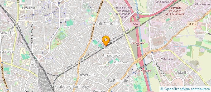 localisation de l'entreprise SCI L'AUZATTITUDE à TOULOUSE
