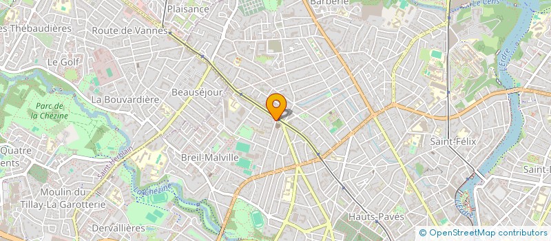 localisation de l'entreprise SCI L AUZELOU à NANTES