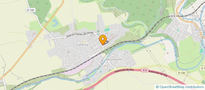 localisation de l'entreprise SCI L'AVENIR à VALLEROY