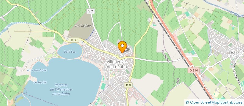 localisation de l'entreprise SCI L'AVENIR  VILLENEUVE-DE-LA-RAHO