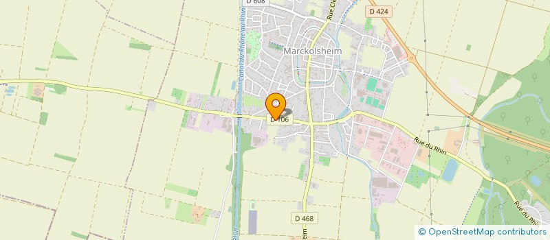 localisation de l'entreprise SCI L'AVENIR  MARCKOLSHEIM