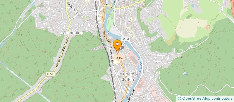 localisation de l'entreprise SCI L'AVENIR à EPINAL