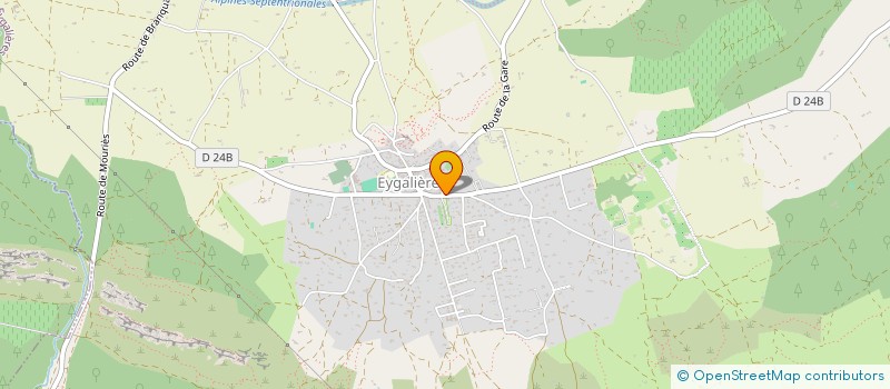 localisation de l'entreprise SCI L'AVENIR  EYGALIERES