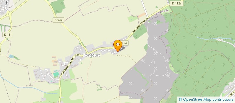 localisation de l'entreprise SCI L'AVENIR  RONCOURT