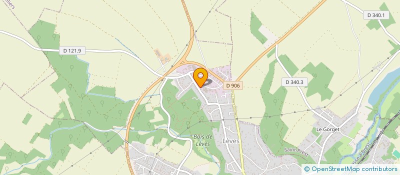 localisation de l'entreprise SCI L'AVENIR à LEVES