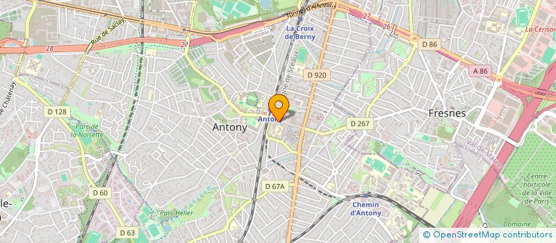 localisation de l'entreprise SCI L'AVENIR à ANTONY