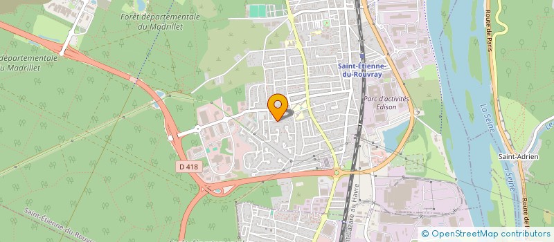 localisation de l'entreprise SCI L'AVENIR  SAINT-ETIENNE-DU-ROUVRAY