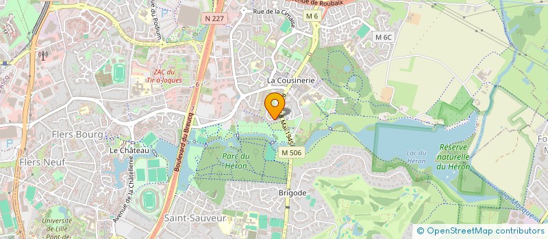 localisation de l'entreprise SCI L'AVENIR à VILLENEUVE-D'ASCQ