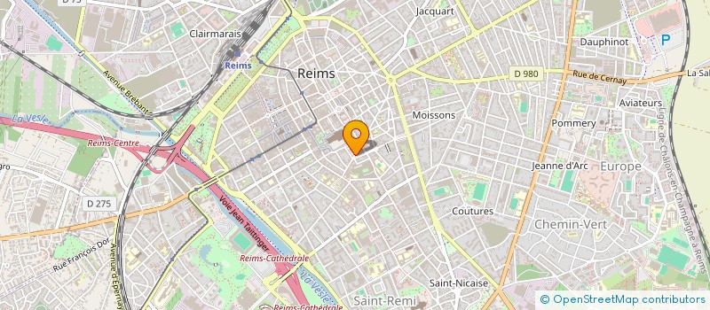 localisation de l'entreprise SCI L AVENIR IMMOBILIER  REIMS