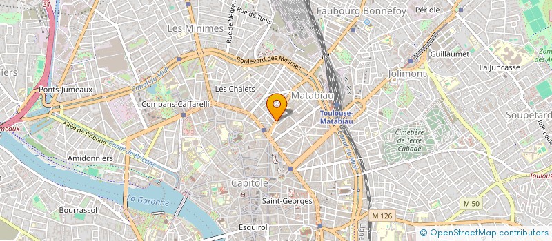 localisation de l'entreprise SCI L'AVENTIN DE BEAUSOLEIL à TOULOUSE