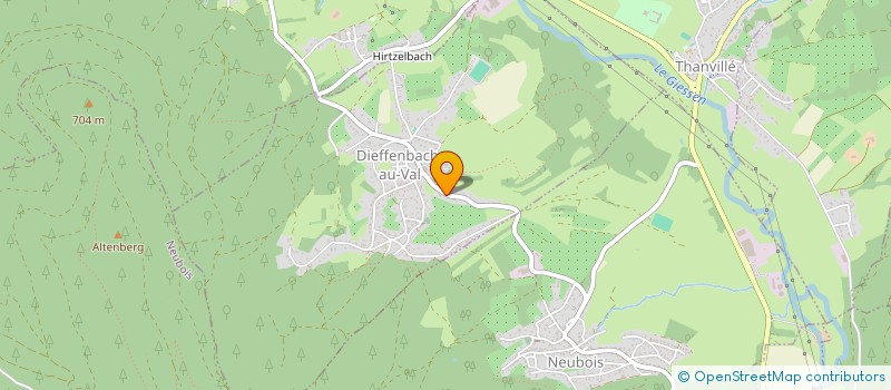 localisation de l'entreprise SCI L'AVENTURE  NEUVE-EGLISE