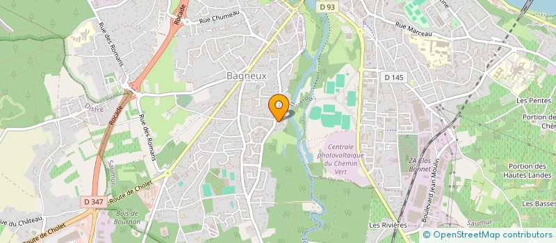 localisation de l'entreprise SCI L'AVENUE  SAUMUR