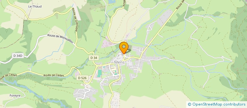 localisation de l'entreprise SCI L'AVERGNE  TREMINIS