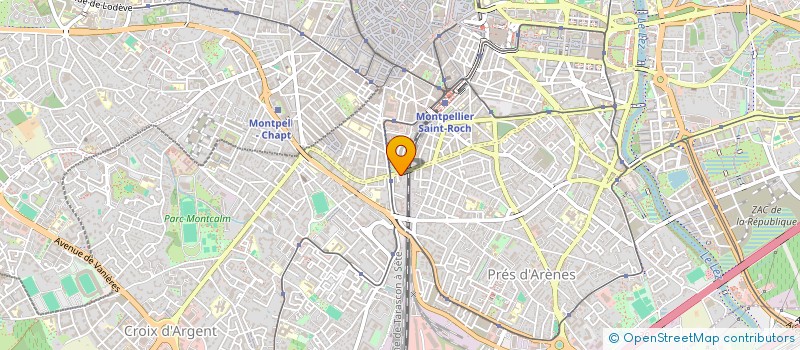 localisation de l'entreprise SCI L AVEYRONNAISE à MONTPELLIER