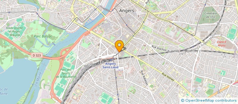 localisation de l'entreprise SCI L'AVORT à ANGERS