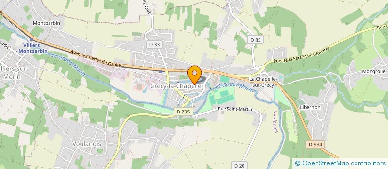 localisation de l'entreprise SCI L B  CRECY-LA-CHAPELLE