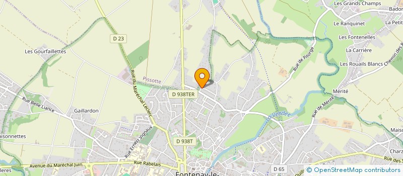 localisation de l'entreprise SCI L.B.  FONTENAY-LE-COMTE