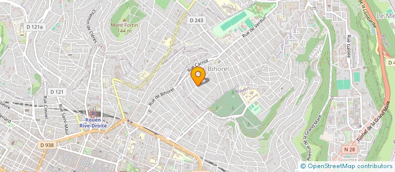 localisation de l'entreprise SCI L.B.G.  BIHOREL