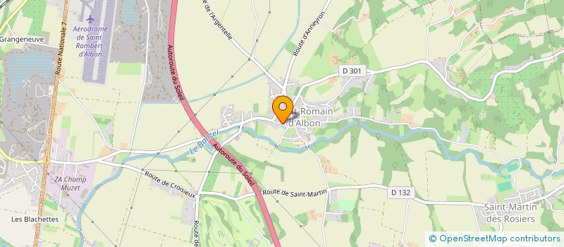 localisation de l'entreprise SCI L.B.G. à ALBON