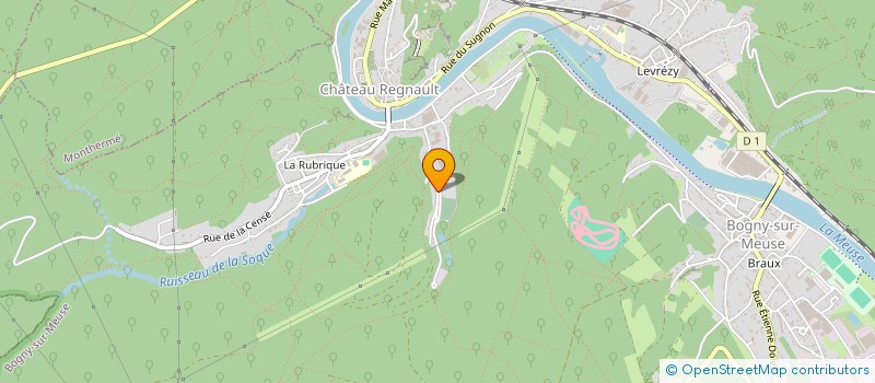 localisation de l'entreprise SCI L&B IMMO  BOGNY-SUR-MEUSE