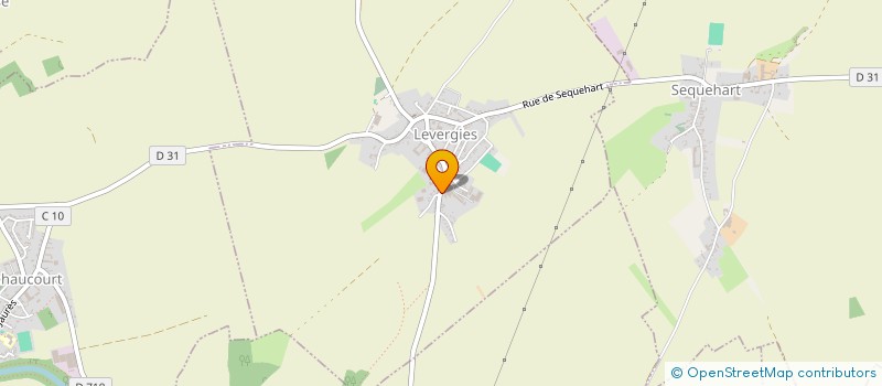 localisation de l'entreprise SCI L.B.M  LEVERGIES