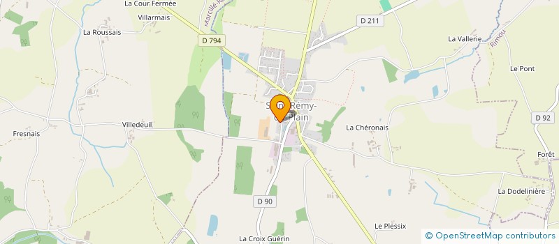 localisation de l'entreprise SCI L.B.R.  SAINT-REMY-DU-PLAIN