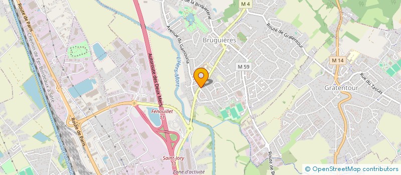 localisation de l'entreprise SCI L.C  BRUGUIERES